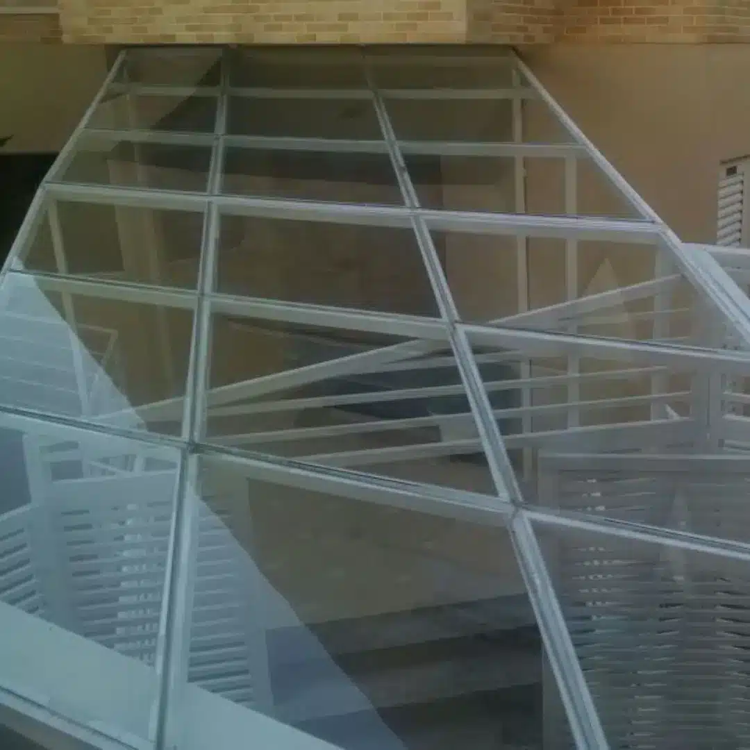 Vidraçaria Cobertura de Vidro